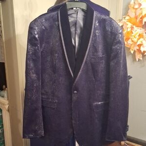 Coofandy Black Tuxedo Jacket.